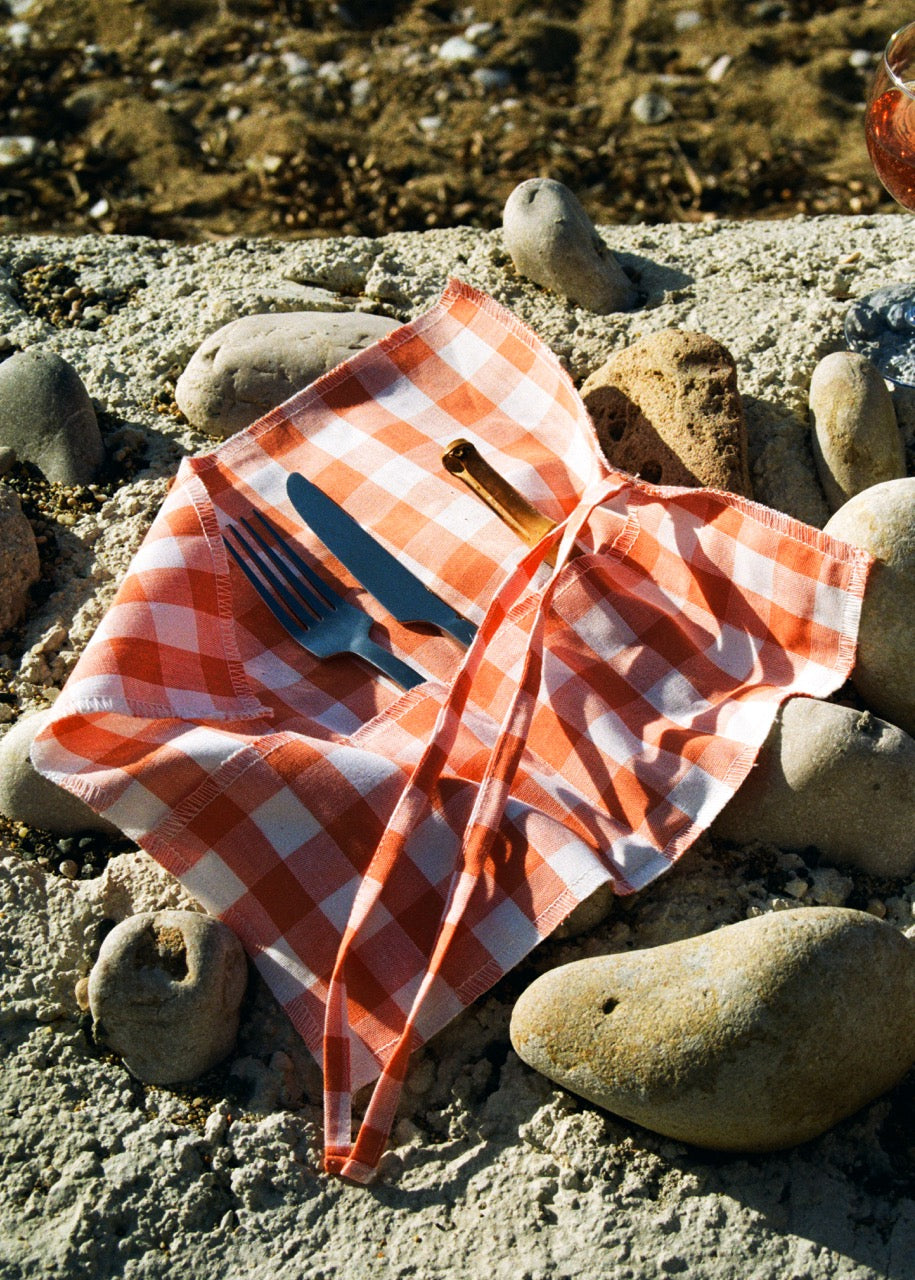 La pochette à couverts (orange)